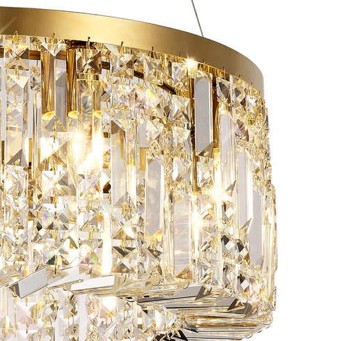 Zula Round Pendant Chandelier 8 Light